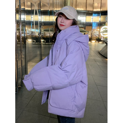 oversize麵包服短款羽絨棉衣棉服女2025年新款潮秋冬季外套厚棉襖 oversize麵包服短款羽絨棉衣棉服女2025年新款潮秋冬季外套厚棉襖