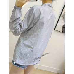 立領大碼防曬衣女長袖無帽寬松2023年夏季200斤防紫外線透氣冰絲