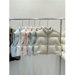 羽絨棉馬甲女2025新款秋冬坎肩短款小個子搭配洋氣馬夾背心外套潮