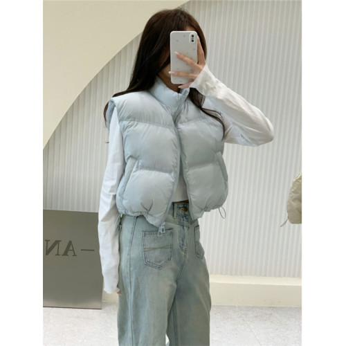 羽絨棉馬甲女2025新款秋冬坎肩短款小個子搭配洋氣馬夾背心外套潮 羽絨棉馬甲女2025新款秋冬坎肩短款小個子搭配洋氣馬夾背心外套潮