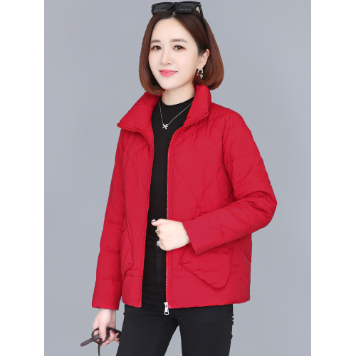 短款棉衣女2025年冬季新款羽絨棉服爆款小個子媽媽小棉襖秋冬外套