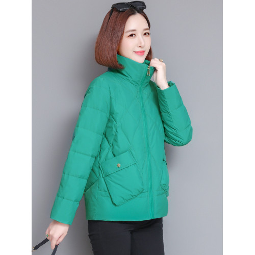 短款棉衣女2025年冬季新款羽絨棉服爆款小個子媽媽小棉襖秋冬外套