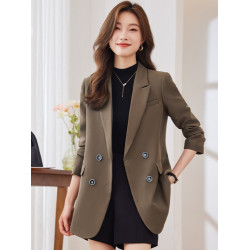 大碼高級感休閒西裝外套女士早秋爆款巨好看的洋氣時尚小西服上衣