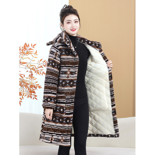 新款洋氣冬季棉服女加絨加厚外套中長款圍裙爆款罩衣家居棉服棉襖 新款洋氣冬季棉服女加絨加厚外套中長款圍裙爆款罩衣家居棉服棉襖