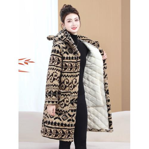 新款洋氣冬季棉服女加絨加厚外套中長款圍裙爆款罩衣家居棉服棉襖 新款洋氣冬季棉服女加絨加厚外套中長款圍裙爆款罩衣家居棉服棉襖