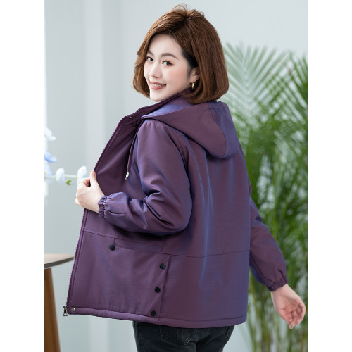 加絨保暖中年媽媽羊羔絨棉衣時尚洋氣派克服冬裝女款女士洋氣外套 加絨保暖中年媽媽羊羔絨棉衣時尚洋氣派克服冬裝女款女士洋氣外套