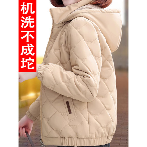 羽絨棉服女短款2025年新款冬季棉襖大碼女裝胖mm顯瘦保暖棉衣外套 羽絨棉服女短款2025年新款冬季棉襖大碼女裝胖mm顯瘦保暖棉衣外套