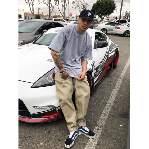 美國PROCLUB嘻哈大碼寬松街舞BBOY重磅圓領純色打底短袖男女T恤潮 美國PROCLUB嘻哈大碼寬松街舞BBOY重磅圓領純色打底短袖男女T恤潮