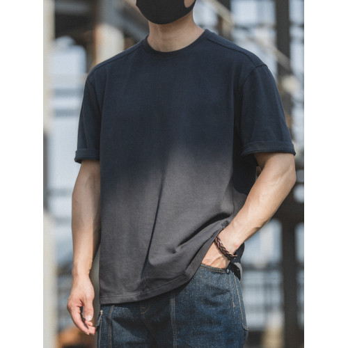 馬登工裝 美式復古重磅灰色短袖T恤圓領寬松純棉半袖打底衫男夏季 馬登工裝 美式復古重磅灰色短袖T恤圓領寬松純棉半袖打底衫男夏季