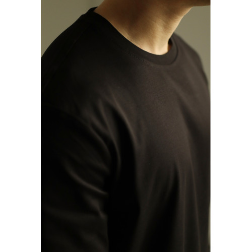 【抗皺彈力液氨棉】YUXIAN餘閒純棉內搭長袖T恤春夏打底衫圓領