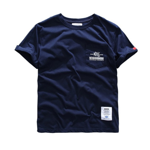 25SS潮牌MDNS餘文樂夏季短袖t恤男港風休閒寬鬆日系簡約純棉半袖