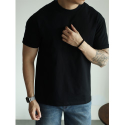 YUXIAN美式精梳綿230克純棉雙紗筒織短袖圓領基礎休閒商務春夏季