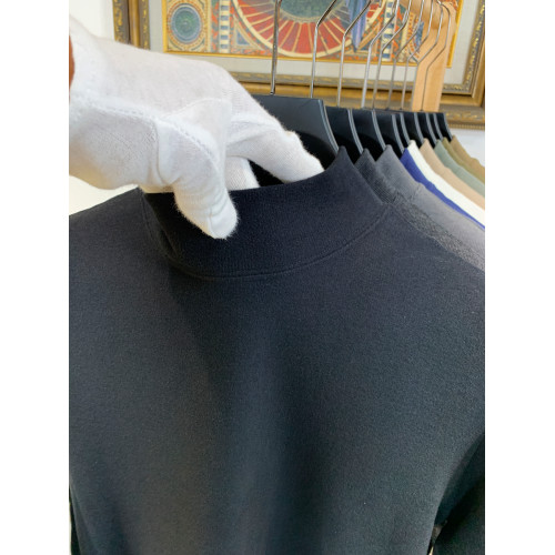 男士德絨打底衫男秋冬半高領冬季衛衣保暖內搭上衣雙面絨長袖t恤