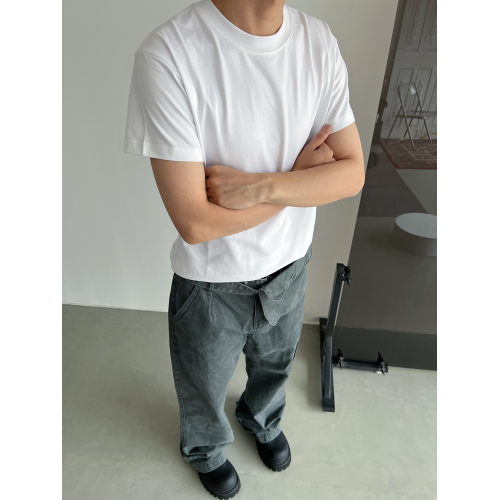 【超小版型索羅娜】甄枚前美式cleanfit簡約boxy短袖春夏短寬T恤 【超小版型索羅娜】甄枚前美式cleanfit簡約boxy短袖春夏短寬T恤