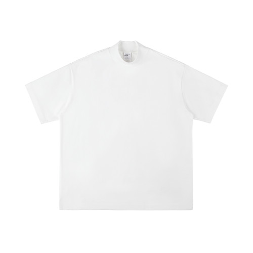 IDLT 廓形T恤 290g 寬松落肩半高領重磅全棉TEE百搭街頭男女潮ins