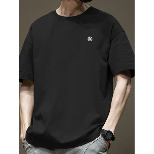 潮流美式短袖t恤男夏季純棉圓領百搭休閒2025新款潮牌寬松港風T恤 潮流美式短袖t恤男夏季純棉圓領百搭休閒2025新款潮牌寬松港風T恤