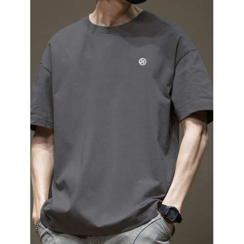 潮流美式短袖t恤男夏季純棉圓領百搭休閒2025新款潮牌寬松港風T恤 潮流美式短袖t恤男夏季純棉圓領百搭休閒2025新款潮牌寬松港風T恤