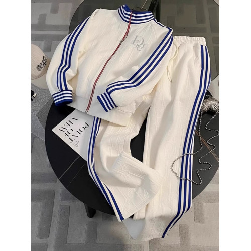 美式高街休閒運動套裝男春秋大碼300斤開衫外套衛衣直筒褲兩件套 美式高街休閒運動套裝男春秋大碼300斤開衫外套衛衣直筒褲兩件套