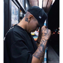 PROCLUB西海岸美式潮T恤純色寬松大碼打底短袖街舞嘻哈圓領bboy男