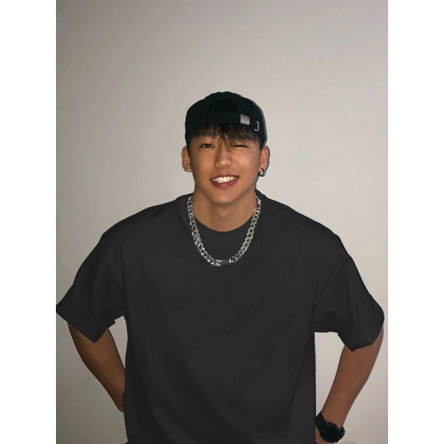 HIP潮牌美式重磅純棉短袖T恤夏季寬松純白半袖圓領打底衫情侶上衣 HIP潮牌美式重磅純棉短袖T恤夏季寬松純白半袖圓領打底衫情侶上衣