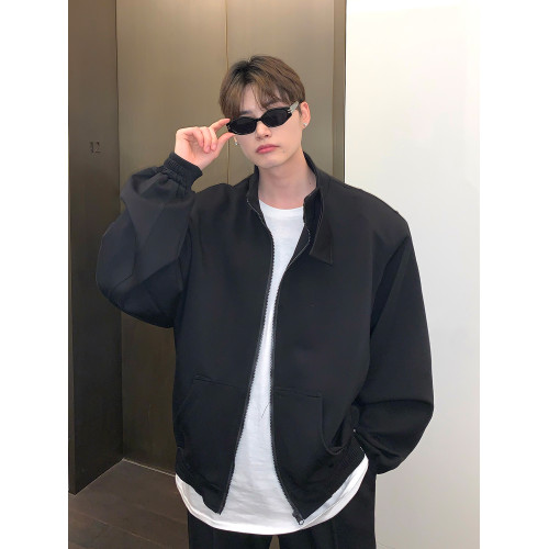 【明星同款】cuibuju立領墊肩開衫衛衣外套運動休閒套裝寬松衛褲 【明星同款】cuibuju立領墊肩開衫衛衣外套運動休閒套裝寬松衛褲