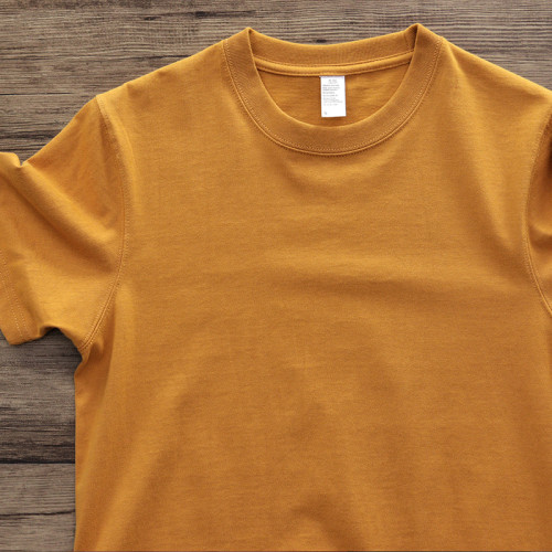 美式重磅T恤男基礎款260G復古純色純棉體恤打底衫厚實白色短袖TEE 美式重磅T恤男基礎款260G復古純色純棉體恤打底衫厚實白色短袖TEE