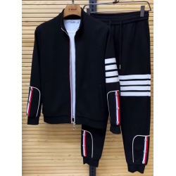 22001男士春季新款外套褲子舒適休閒運動套裝時尚帥氣柔軟百搭潮