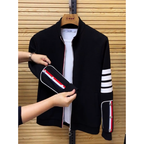 22001男士春季新款外套褲子舒適休閒運動套裝時尚帥氣柔軟百搭潮 22001男士春季新款外套褲子舒適休閒運動套裝時尚帥氣柔軟百搭潮