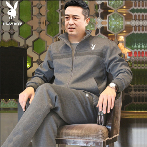 中老年男士運動服休閒套裝春秋爸爸運動套裝男裝男裝春夏衛衣外套 中老年男士運動服休閒套裝春秋爸爸運動套裝男裝男裝春夏衛衣外套