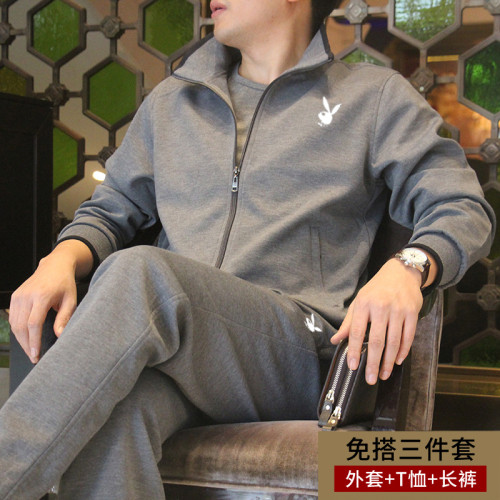 中老年男士運動服休閒套裝春秋爸爸運動套裝男裝男裝春夏衛衣外套 中老年男士運動服休閒套裝春秋爸爸運動套裝男裝男裝春夏衛衣外套