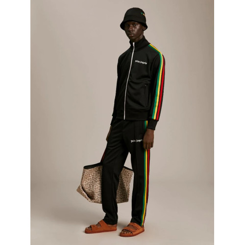 Palm Angels棕櫚天使彩虹休閒運動褲男女側邊拉鍊條紋長褲子套裝 Palm Angels棕櫚天使彩虹休閒運動褲男女側邊拉鍊條紋長褲子套裝