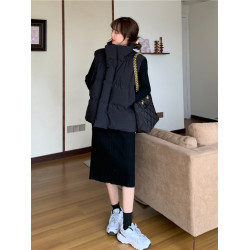 羽絨棉馬甲女秋冬季2025年新款爆款寬松外穿背心外套坎肩馬夾外搭