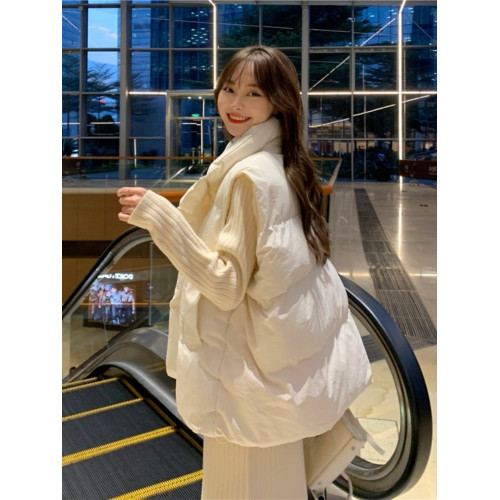 羽絨棉馬甲女秋冬季2025年新款爆款寬松外穿背心外套坎肩馬夾外搭 羽絨棉馬甲女秋冬季2025年新款爆款寬松外穿背心外套坎肩馬夾外搭