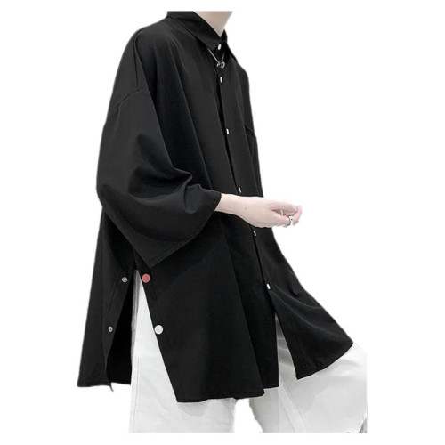 三件套冰絲襯衫短袖男日系dk學生夏季香風套裝襯衣潮流帥氣搭配潮 三件套冰絲襯衫短袖男日系dk學生夏季香風套裝襯衣潮流帥氣搭配潮