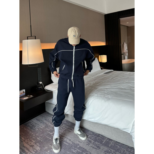 JZD【球場C位】秋冬美式高街運動休閒套裝 廓形衛衣外套收口衛褲 JZD【球場C位】秋冬美式高街運動休閒套裝 廓形衛衣外套收口衛褲