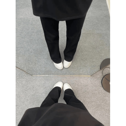 cleanfit黑色微喇牛仔褲男款修身美式vibe褲子高街窄版顯瘦直筒褲 cleanfit黑色微喇牛仔褲男款修身美式vibe褲子高街窄版顯瘦直筒褲