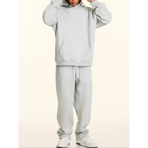 2025秋冬休閒純色美式加絨連帽衛衣兩件套裝寬松衛褲男女oversize 2025秋冬休閒純色美式加絨連帽衛衣兩件套裝寬松衛褲男女oversize