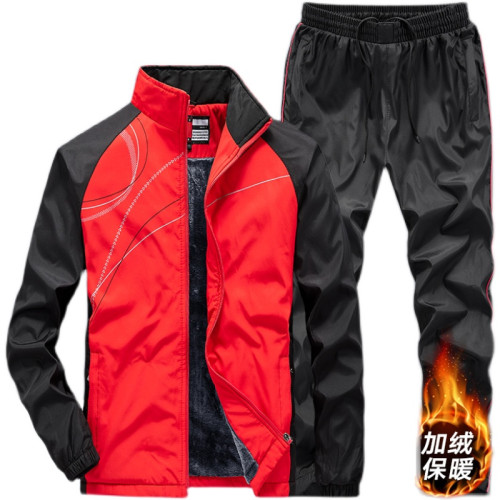 啄木鳥連帽運動套裝男寬松大碼戶外沖鋒衣休閒運動服中老年兩件套 啄木鳥連帽運動套裝男寬松大碼戶外沖鋒衣休閒運動服中老年兩件套