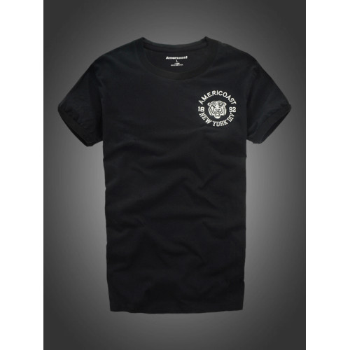 美洲海岸af短袖T恤男潮牌寬松圓領夏季大碼休閒上衣純棉ins體恤衫