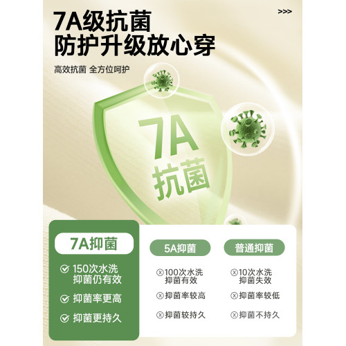 geniolamode短袖t恤男夏季白色百搭休閒2025新款抗菌純棉半袖男款