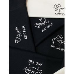 SKYMADE始祖狗短袖t恤男女2025新款寬松純棉夏季情侶十二生肖衣服