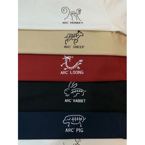 SKYMADE始祖狗短袖t恤男女2025新款寬松純棉夏季情侶十二生肖衣服