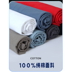 2025新款純棉長袖T恤男純色全棉秋衣男款體恤春秋上衣內搭打底衫