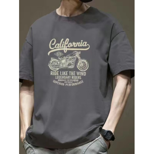 2025新款重磅純棉美式復古短袖T恤男夏季潮牌潮流百搭ins打底T恤