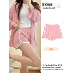 運動短褲女寬松夏季休閒外穿2025新款居家打底褲睡褲穿搭熱褲褲子