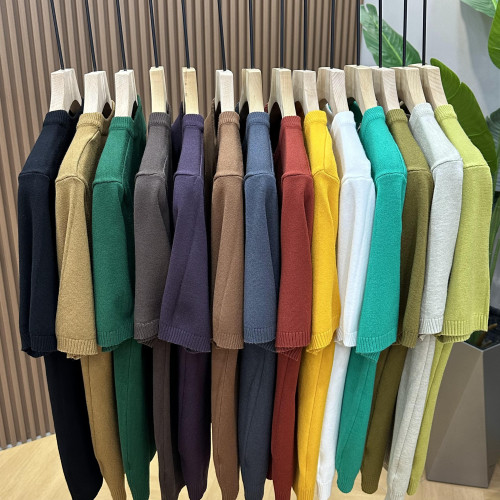 春秋季韓版潮流圓領毛衣情侶寬松百搭針織毛衫男士打底半袖針織衫 春秋季韓版潮流圓領毛衣情侶寬松百搭針織毛衫男士打底半袖針織衫