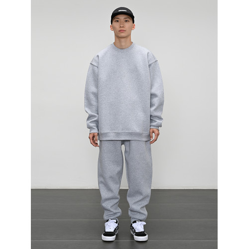 bboy 重磅純色套裝 街舞嘻哈淨色長袖衛褲運動褲子hiphop滑板衛衣