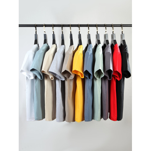 3件】純色純棉t恤男女短袖圓領休閒寬松大碼打底衫半袖上衣服夏季