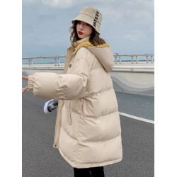 oversize麵包服短款羽絨棉衣棉服女2025年新款潮秋冬季外套厚棉襖