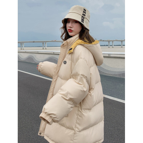 oversize麵包服短款羽絨棉衣棉服女2025年新款潮秋冬季外套厚棉襖 oversize麵包服短款羽絨棉衣棉服女2025年新款潮秋冬季外套厚棉襖